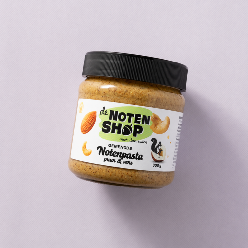 Gemengde Notenpasta Vers 300 gram (Spaarproduct) Gemengde Notenpasta Vers 300 gram (Spaarproduct)