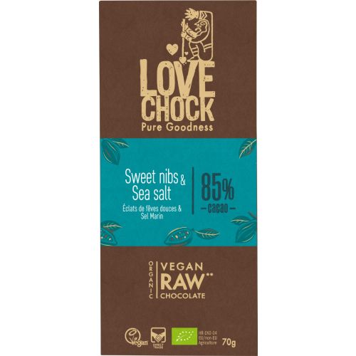 Lovechock sweet nibs & sea salt