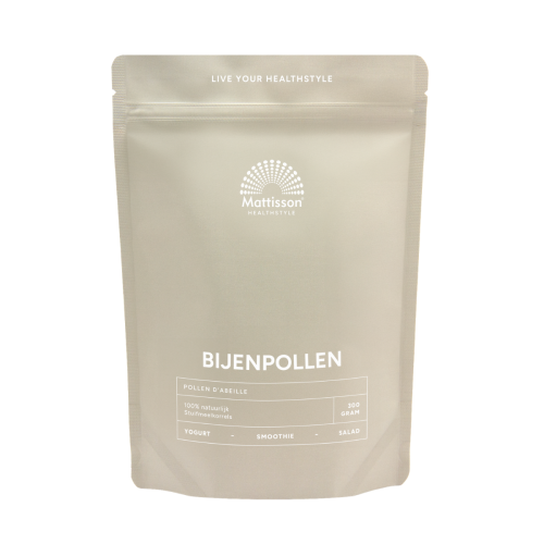 Mattisson Bijenpollen raw 300 gram Mattisson Bijenpollen raw 300 gram