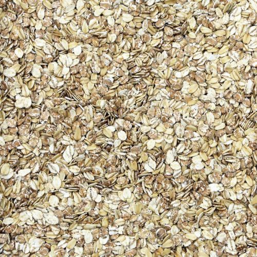 Biologische meergranenvlokken van biologische tarwe-, gerst- en havervlokken