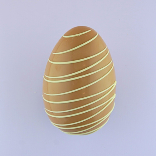 Chocolade paasei (hol) karamel wit (350 gram)