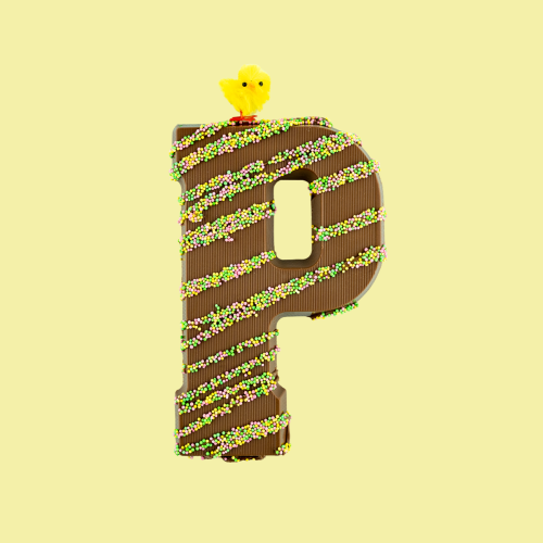 Chocolade paasletter melk / paasmusket Chocolade paasletter melk / paasmusket