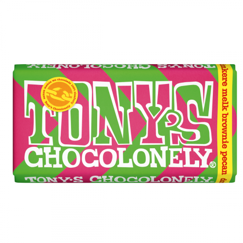 Tony's Chocolonely Donkere Melk Brownie Pecan