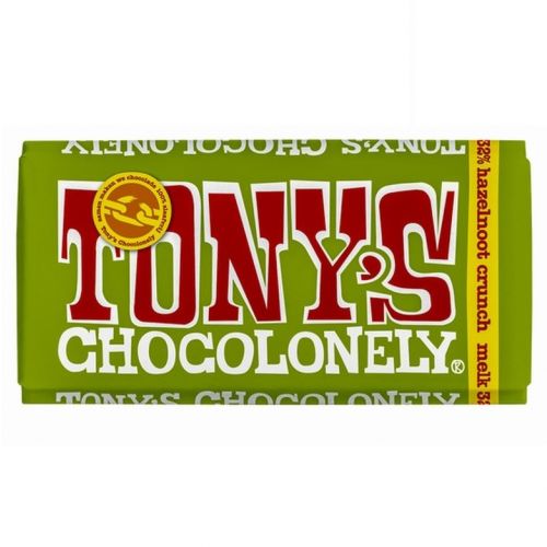 Tony's Chocolonely Melk Hazelnoot Crunch