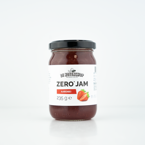 Zero jam aardbei