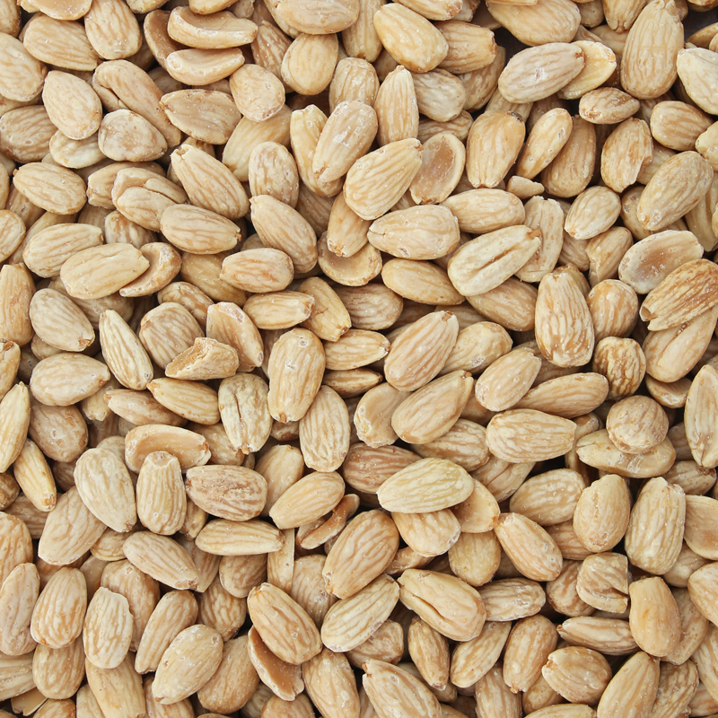 amandelen wit gebrand ongezouten 6 kg emmer