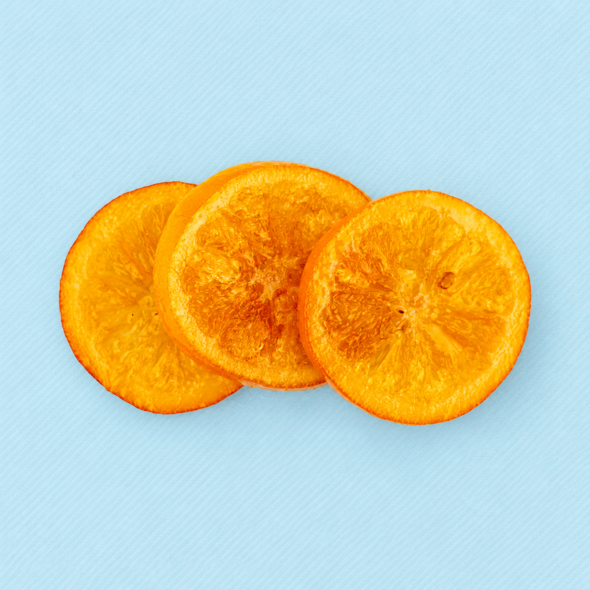 Gekonfijte sinaasappelschijfjes 150 gram