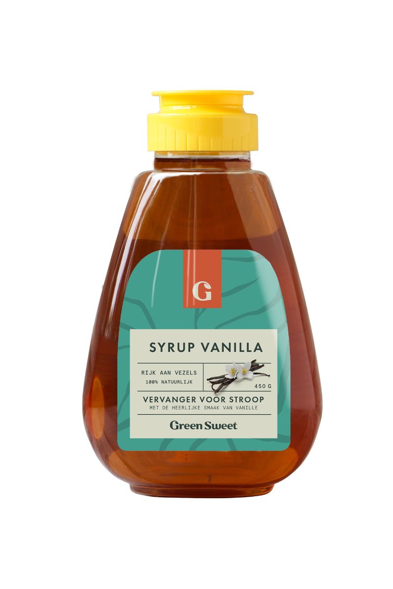 Green Sweet Stevia syrup vanille (450 gram)