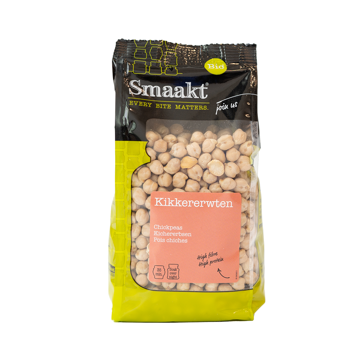 Smaakt Kikkererwten Bio (400 gr)