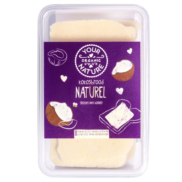 Your Organic Nature Kokosbrood naturel (bio) 225 gram