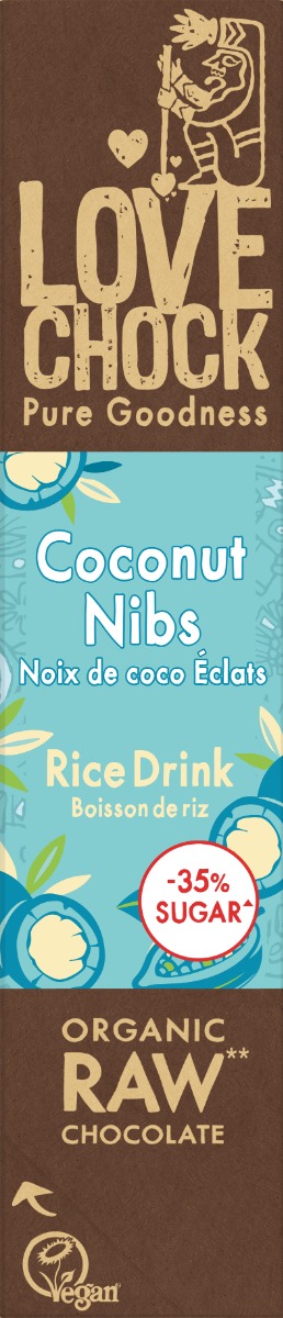 Lovechock Coconut nibs (bio)