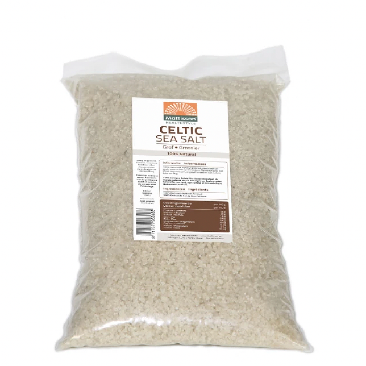 Mattisson Celtic Sea Salt Coarse (1000 gram)