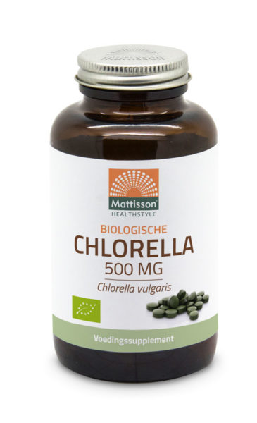Mattisson chlorella tabletten 500 mg (bio)