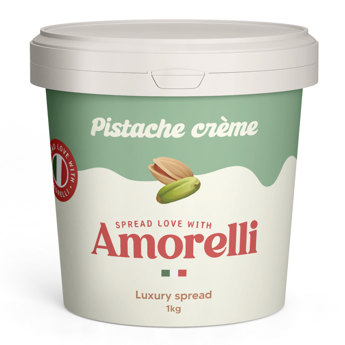Amorelli Pistache Spread (1 kg)