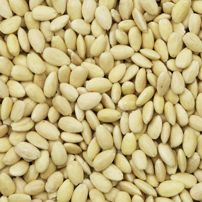 Amandelen wit ongebrand (bio) 10 kg doos