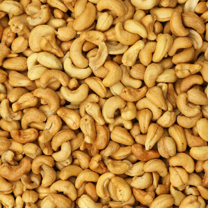 cashewnoten gebrand gezouten 6 kg emmer