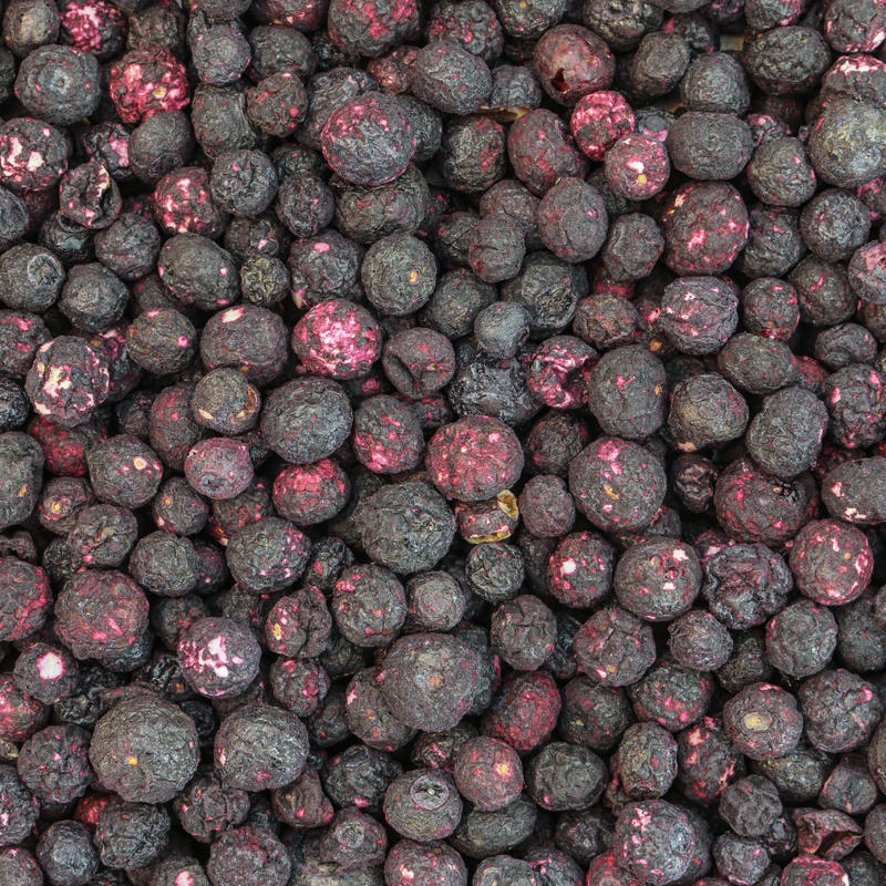 gevriesdroogde blauwe bessen 300 gram