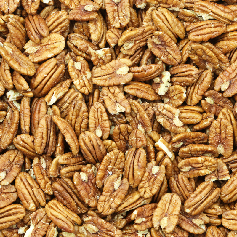 Pecannoten ongebrand (bio) 800 gram navul