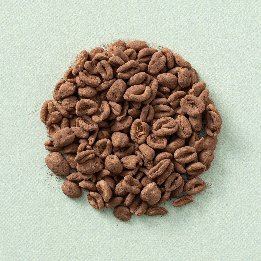 Gepofte spelt met cacao 4,5 kg doos