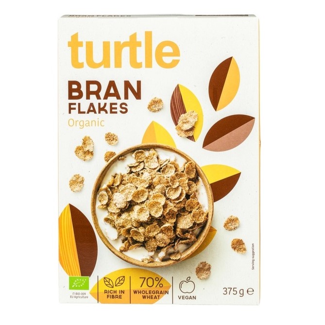 Turtle Bran flakes (375 gram)