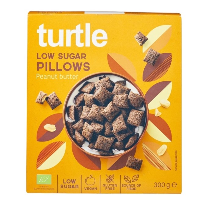 Turtle Pillows peanut butter (300 gram)