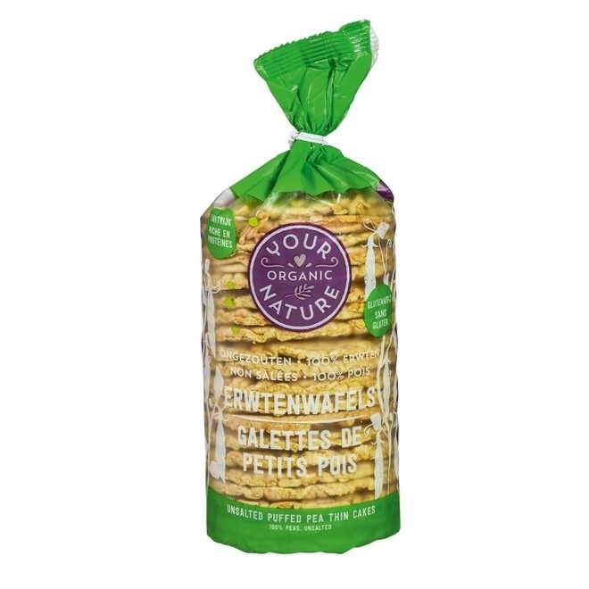 Your Organic Nature Erwtenwafels 100 gram Your Organic Nature Erwtenwafels 100 gram