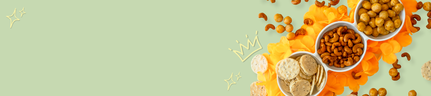 Noten & snacks voor een koningsfeestje! 