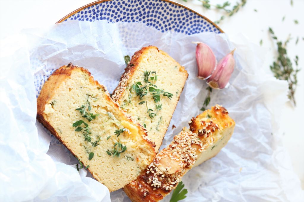 Bloemkoolbrood van Amandelmeel