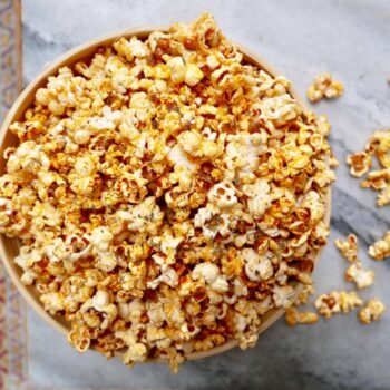 Hartige popcorn