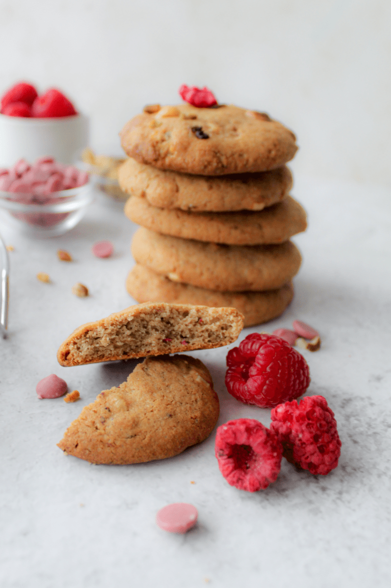 Chocolade frambozen koekjes