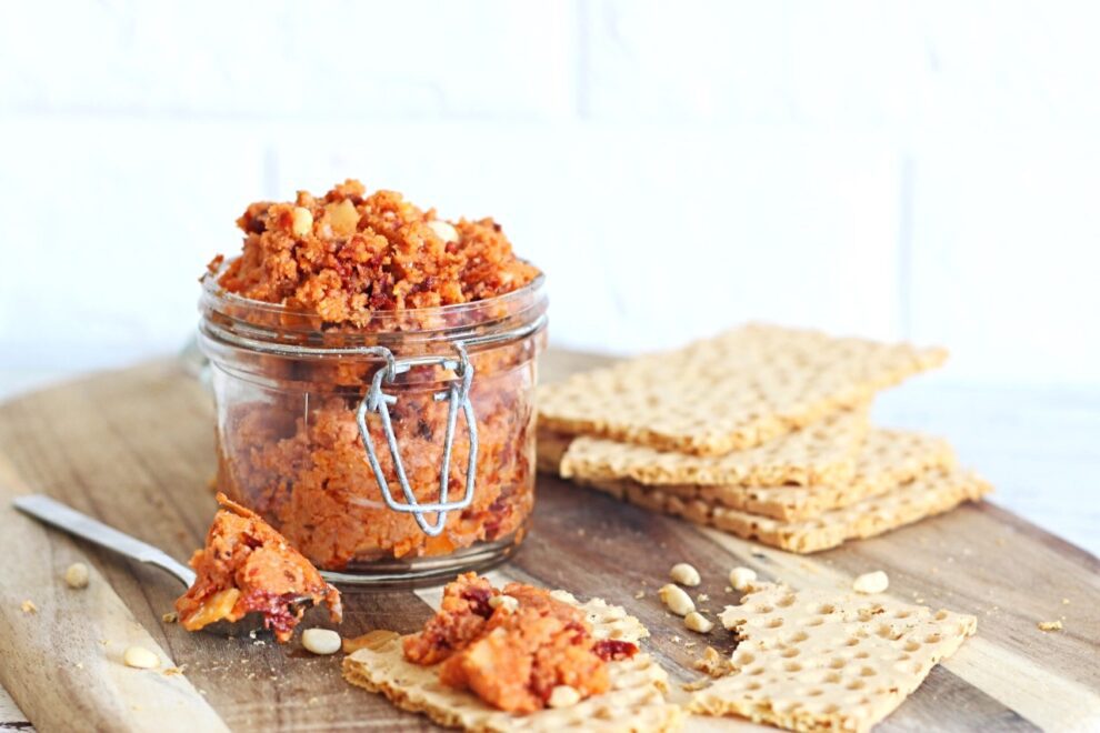 Kip tapenade met zongedroogde tomaten