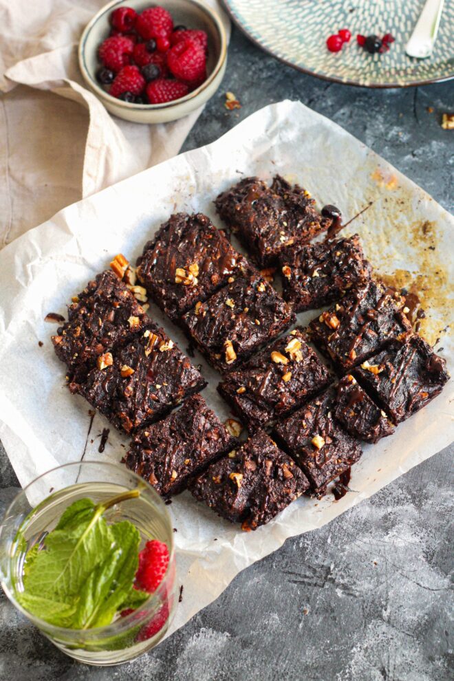 Salted caramel brownies