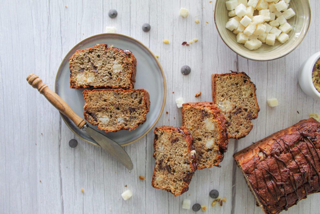 Kokos choco bananenbrood