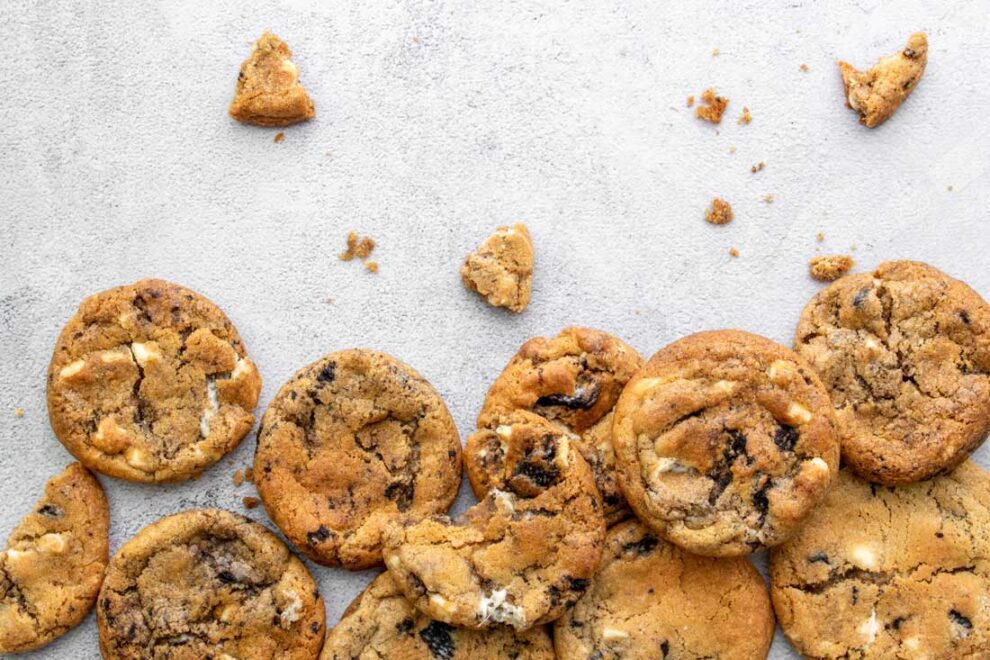 Oreo white chocolate cookies