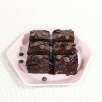 Zoete aardappel brownies 