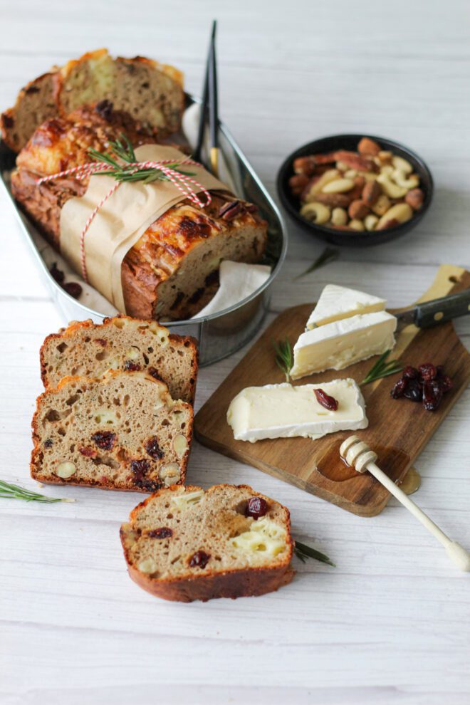 Brie en cranberry brood