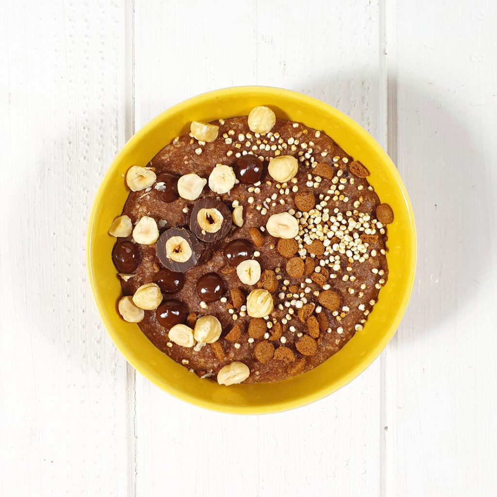 Ferrero Rocher oatmeal