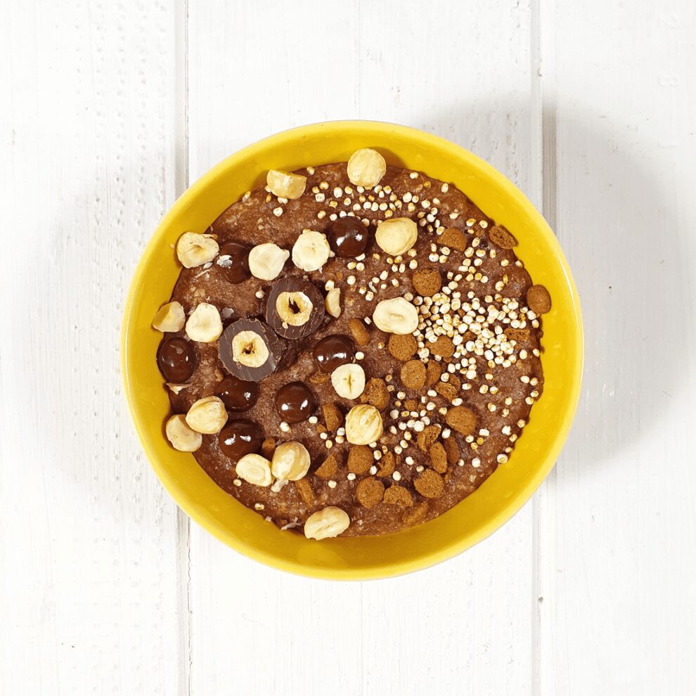 Ferrero Rocher oatmeal