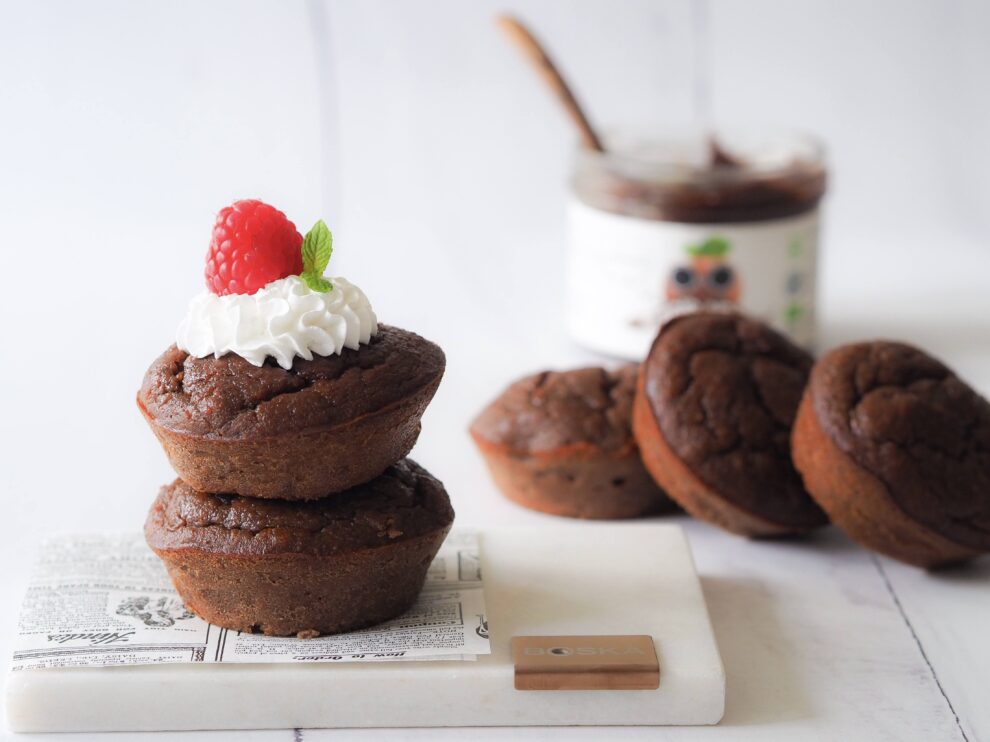 Gezonde chocolade muffins