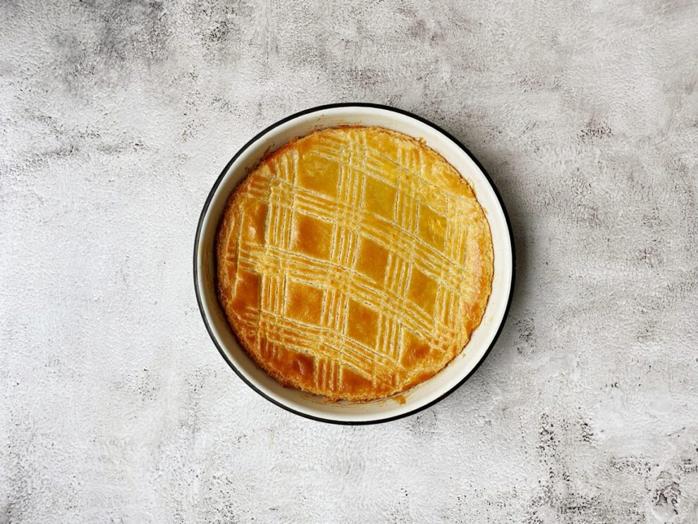 Verse boterkoek uit de oven