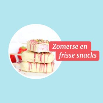 Food Challenge juli: Zomerse en frisse snacks!