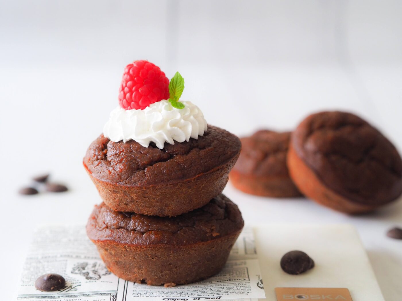 Gezonde chocolade muffins