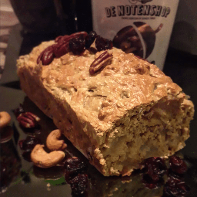 Peren & haver cake van kaffe and oats