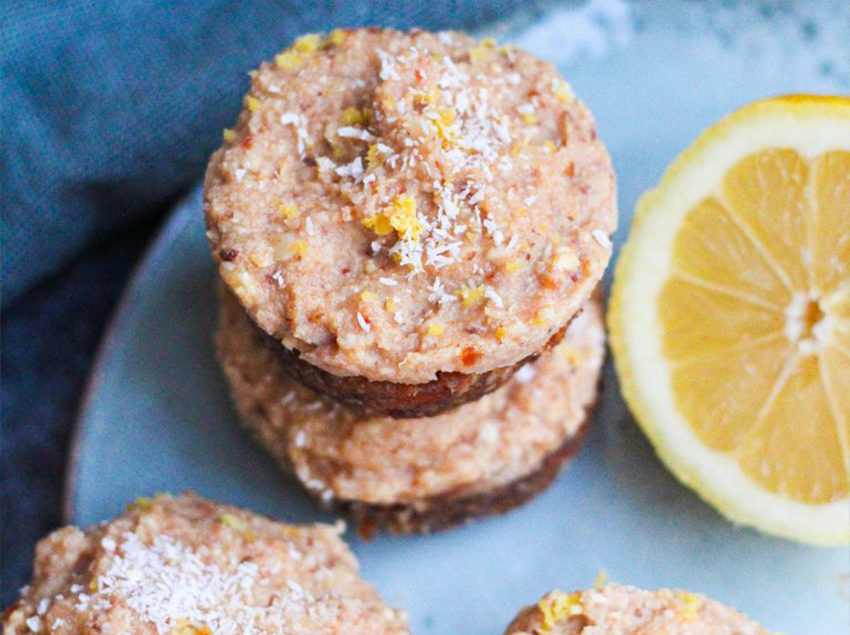 No-bake vegan lemon cheesecake cups