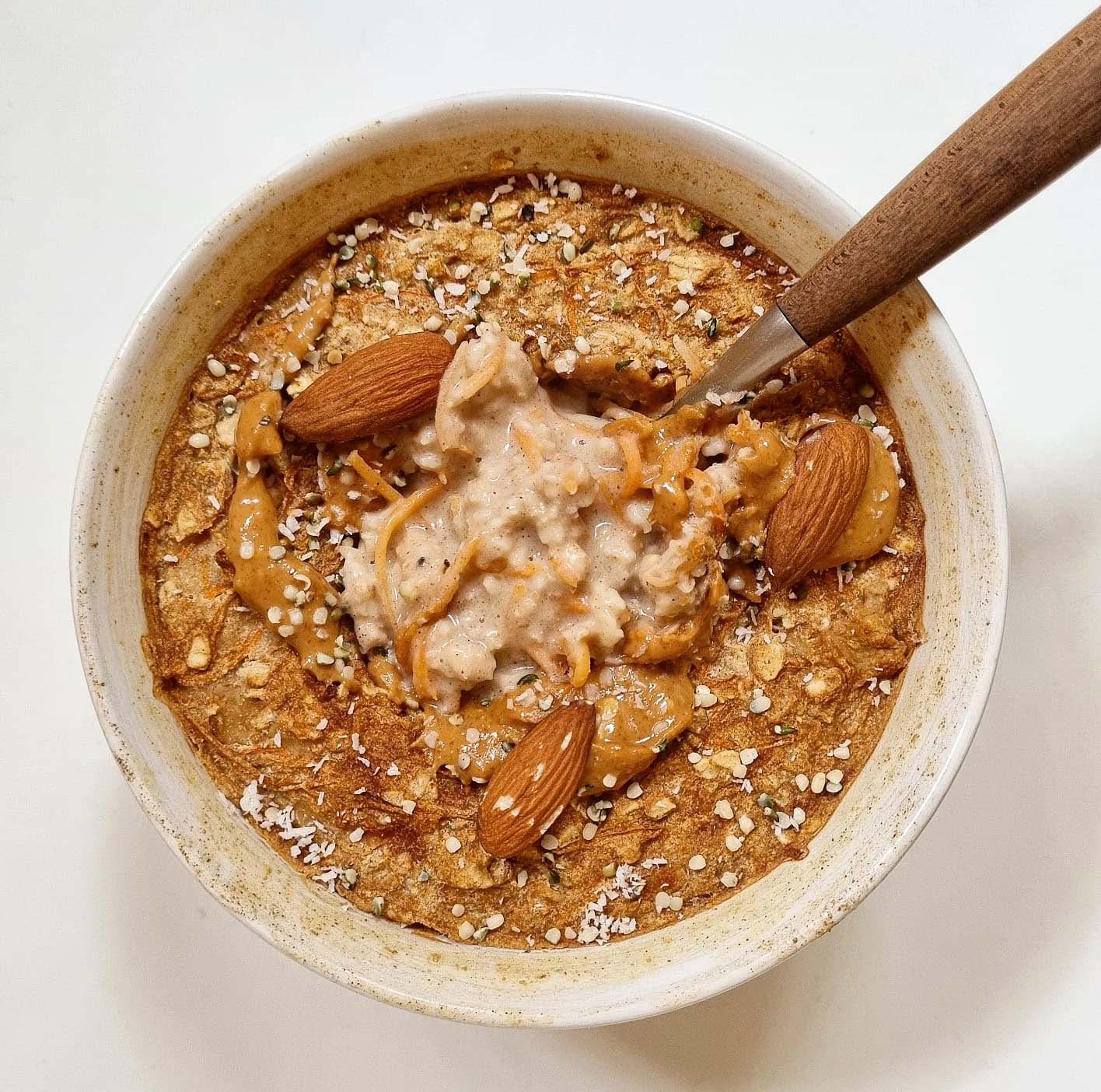 Carrot Cake baked oats Carrot Cake baked oats