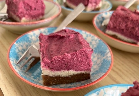 Forest fruit cheesecake