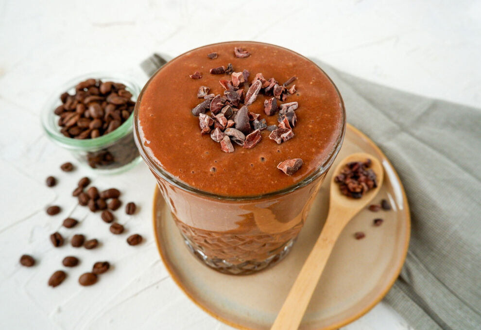 Ontbijt smoothie met Espresso