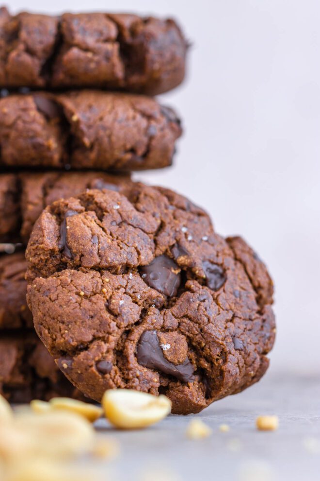 Chocolate Peanut Butter Cookies