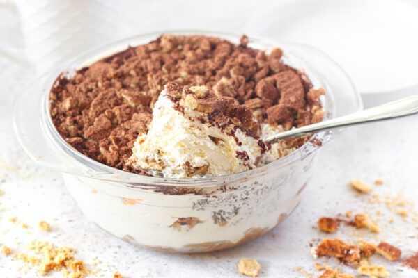 Koolhydraatarme stroopwafel tiramisu