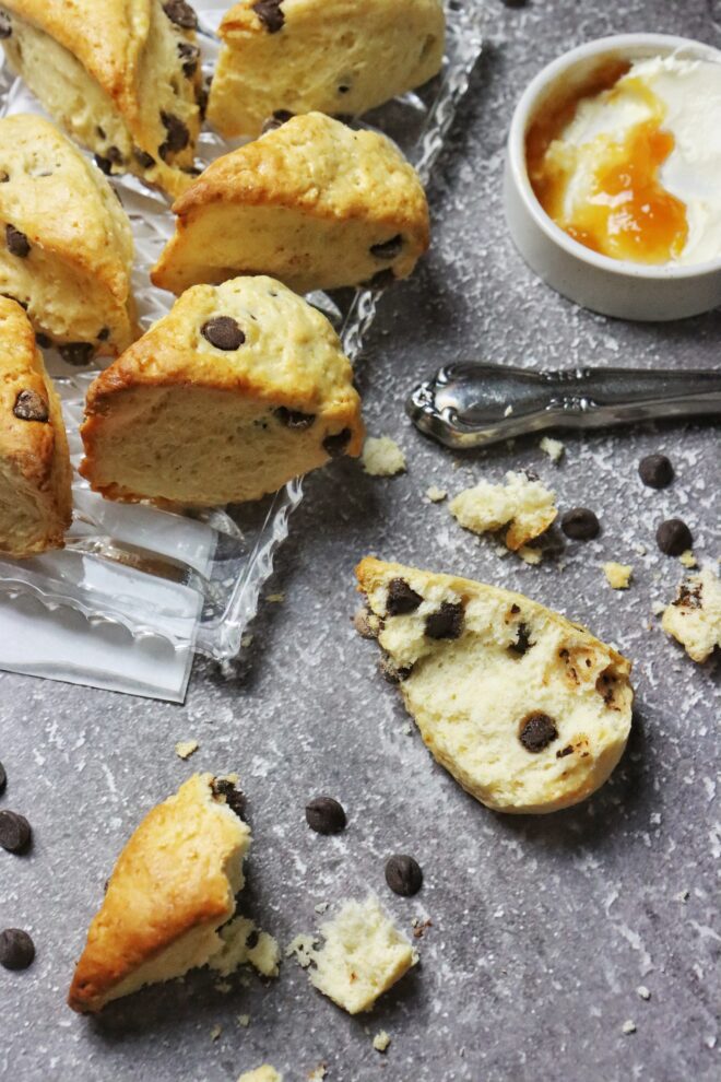 chocolade scones recept